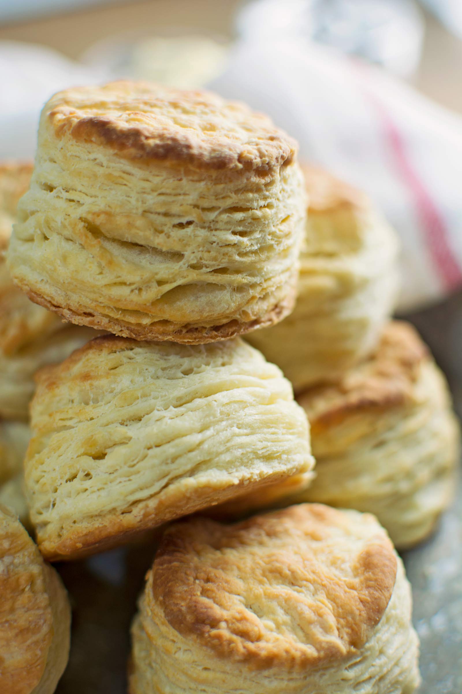 Easy to make, buttery and flaky, Southern Biscuits! Recipe @LittleFiggyFood