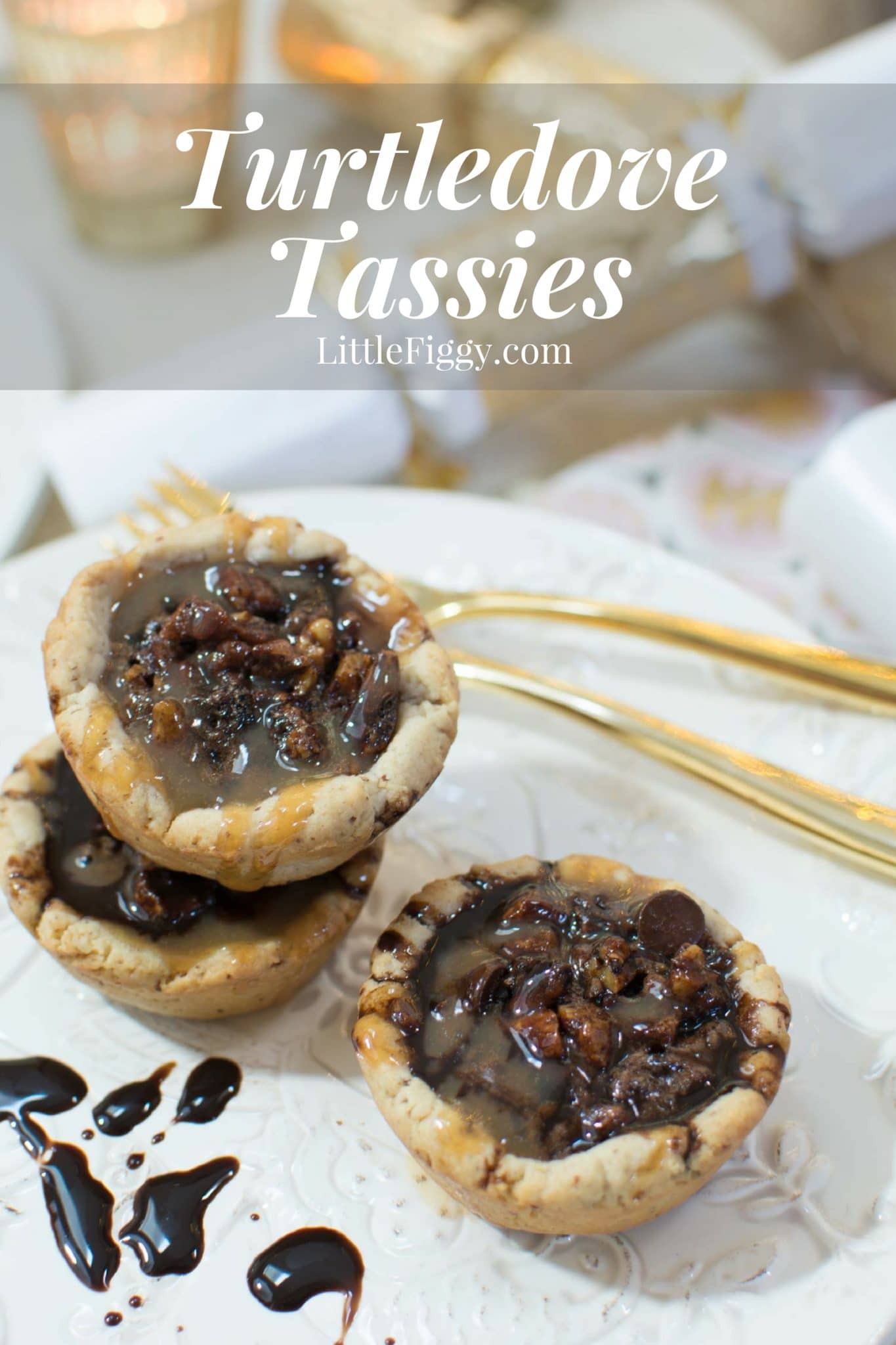 Enjoy #WorldMarketBaking with these Turtledove Pecan Tassies PLUS enter the Great Holiday Baking Sweepstakes! Learn all about it @LittleFiggyFood #ad