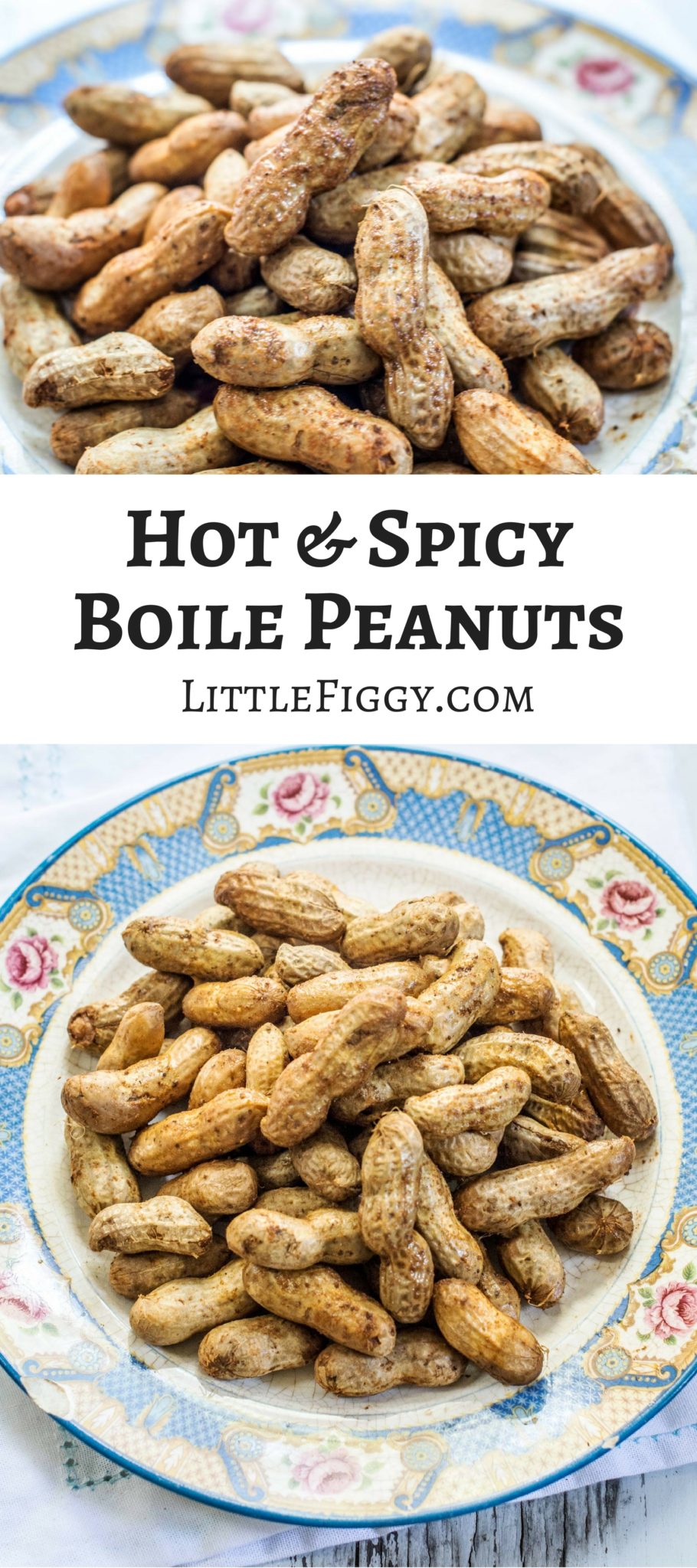 A little something southern, Hot and Spicy Boiled Peanuts! An incredible snack, perfect for when you're on the go. Get the recipe at Little Figgy Food.