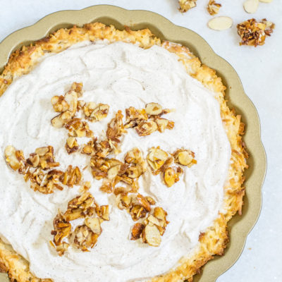 Chai Coconut Macaroon Pie, Friends & Good Times