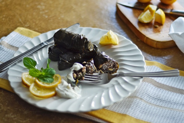 StuffedGrape Leaves (Dolma)