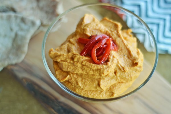 Roasted Red Pepper Hummus