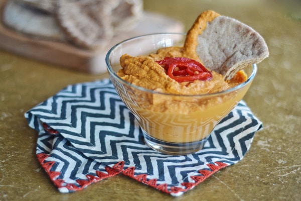 Roasted Red Pepper Hummus