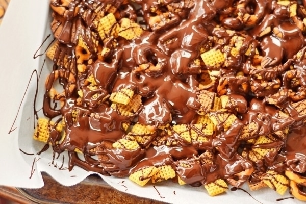 Chocolate Covered Snack Mix