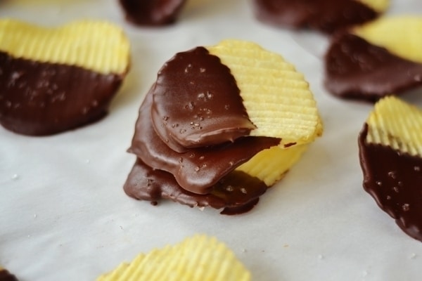 Chocolate Covered Potato Chips