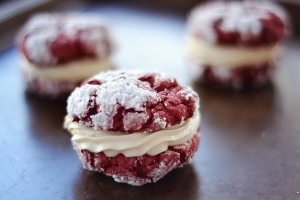Red Velvet Whoopie Pies