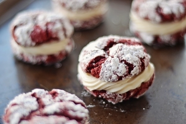 Red Velvet Whoopie Pies