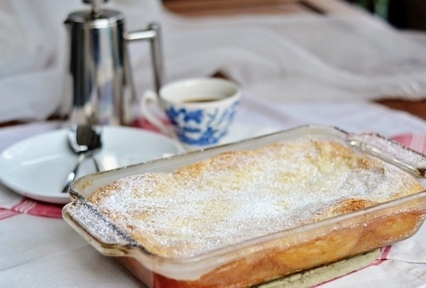 Cream Cheese Coffee Cake, it's pretty amazing! Recipe found @LittleFiggyFood