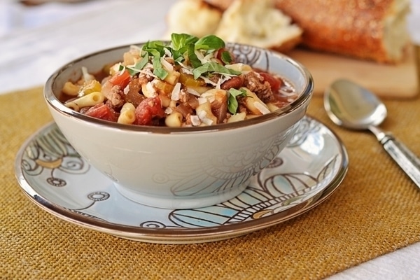 Slow Cooker Pasta e Fagioli