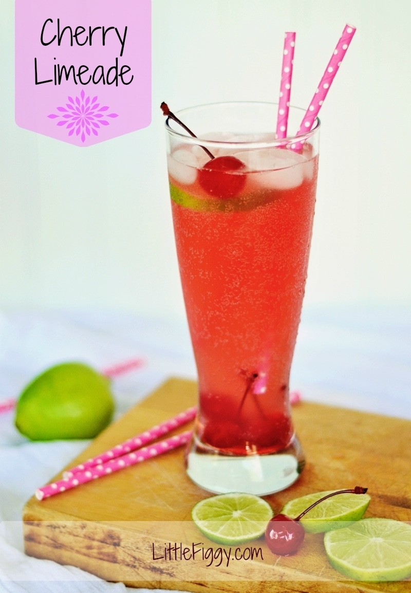 Cherry-Limeade-@LittleFiggyFood-#SummerDrinks