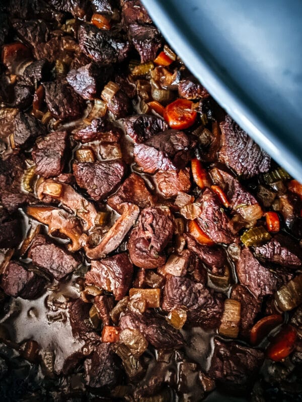 Cooking the stew
