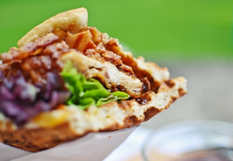 Chicken-Waffle-Wrap-@LittleFiggyFood-#Breakfastfordinner