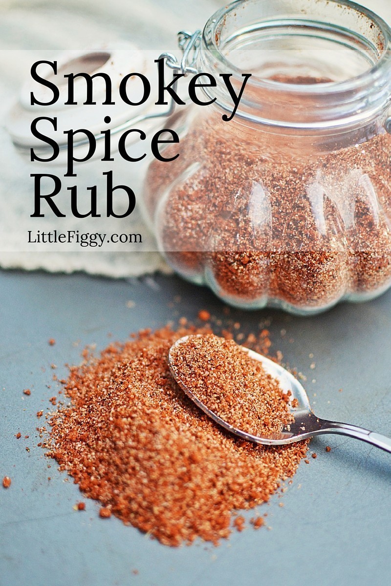 Infuse your meats for the grill this summer with this punchy Smokey Spice Rub. It's also pretty amazing on a BBQ Pizza, added to salads, soups and stews! Recipe @LittleFiggyFood