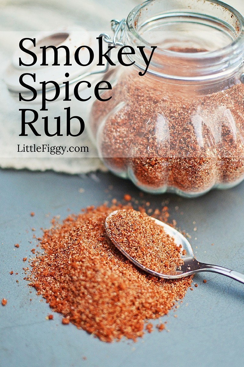Infuse your meats for the grill this summer with this punchy Smokey Spice Rub. It's also pretty amazing on a BBQ Pizza, added to salads, soups and stews! Recipe @LittleFiggyFood