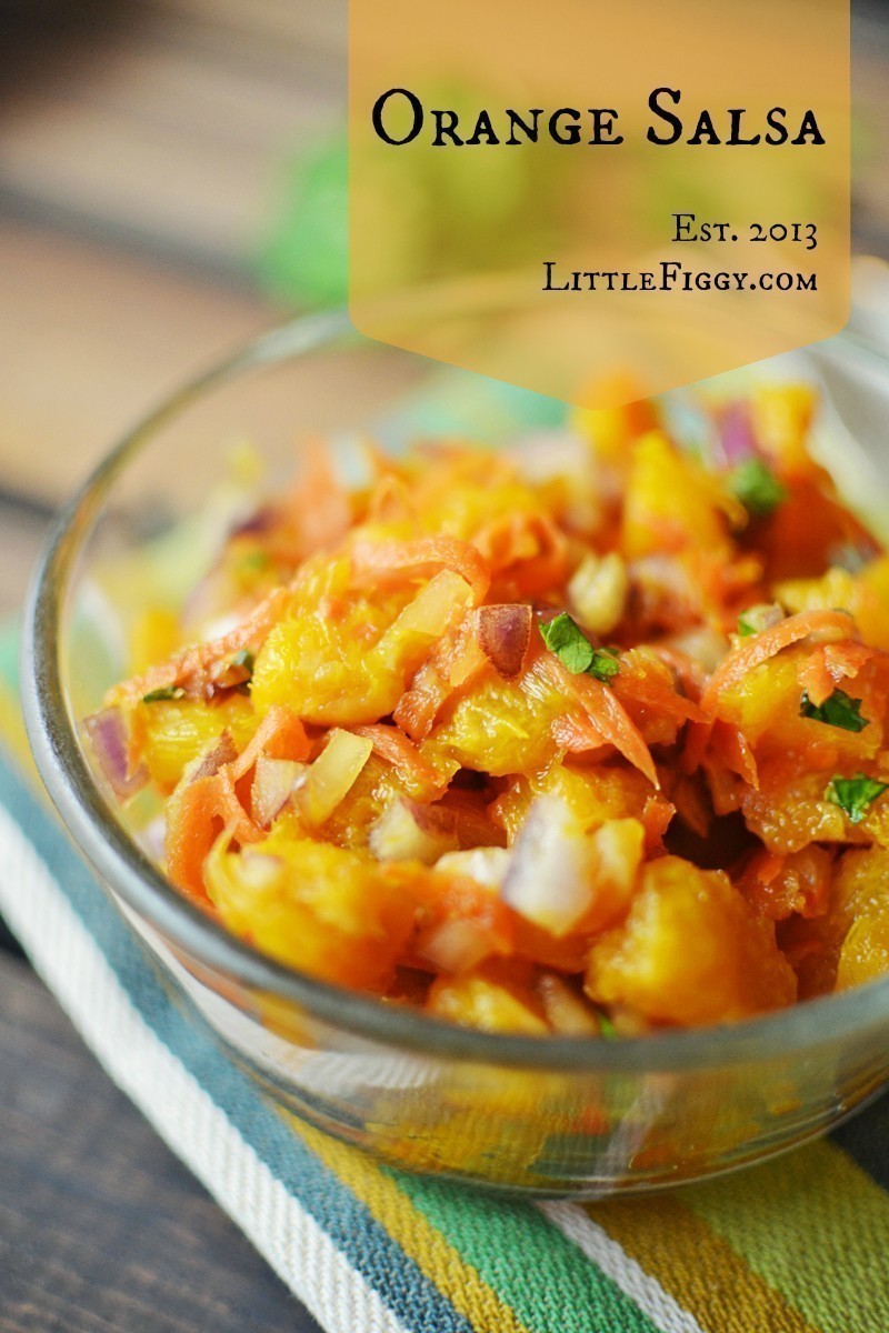 #SalsaCrazy - Orange Salsa - @LittleFiggyFood
