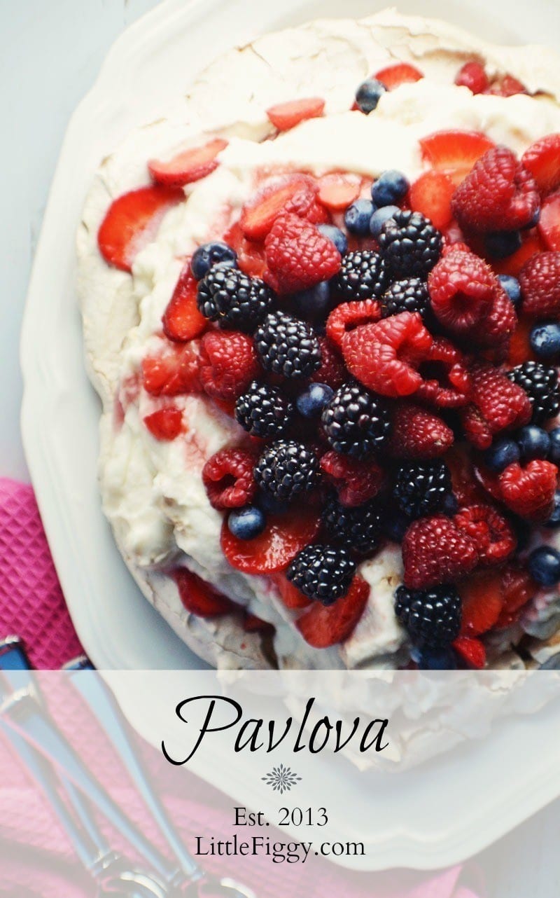 #Pavlova - @LittleFiggyFood