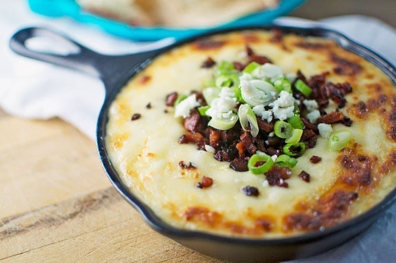 #Queso - #Appetizer - #ChorizoQuesoFundido - @LittleFiggyFood