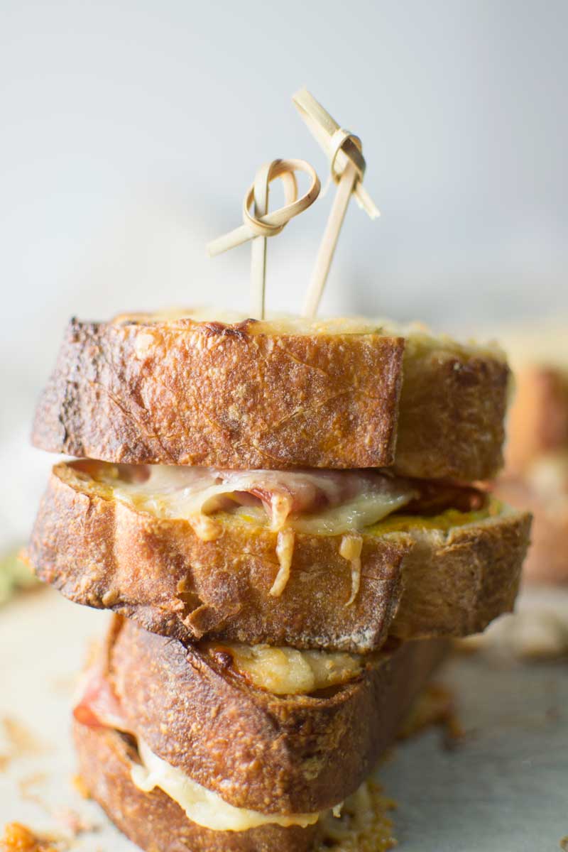 #HamandCheese - #CroqueMonsieur - @LittleFiggyFood