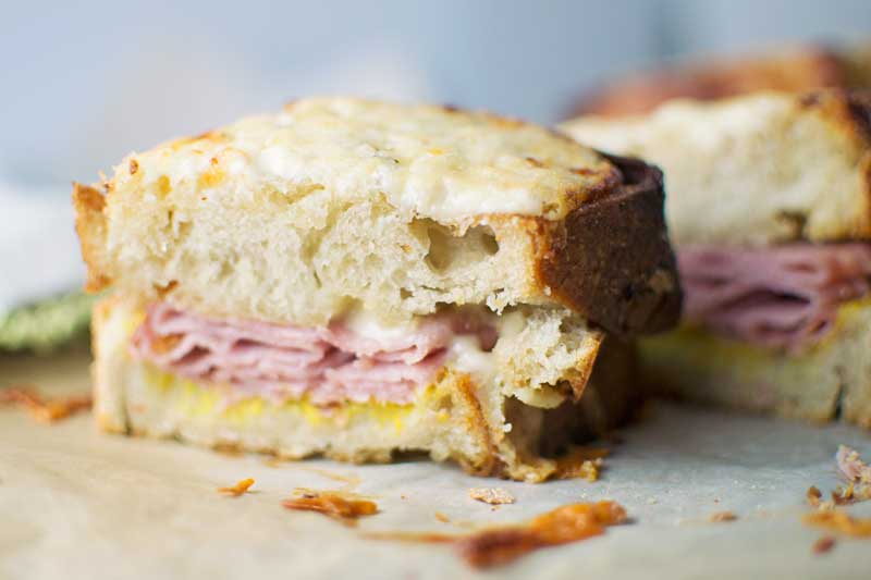 #HamandCheese - #CroqueMonsieur - @LittleFiggyFood