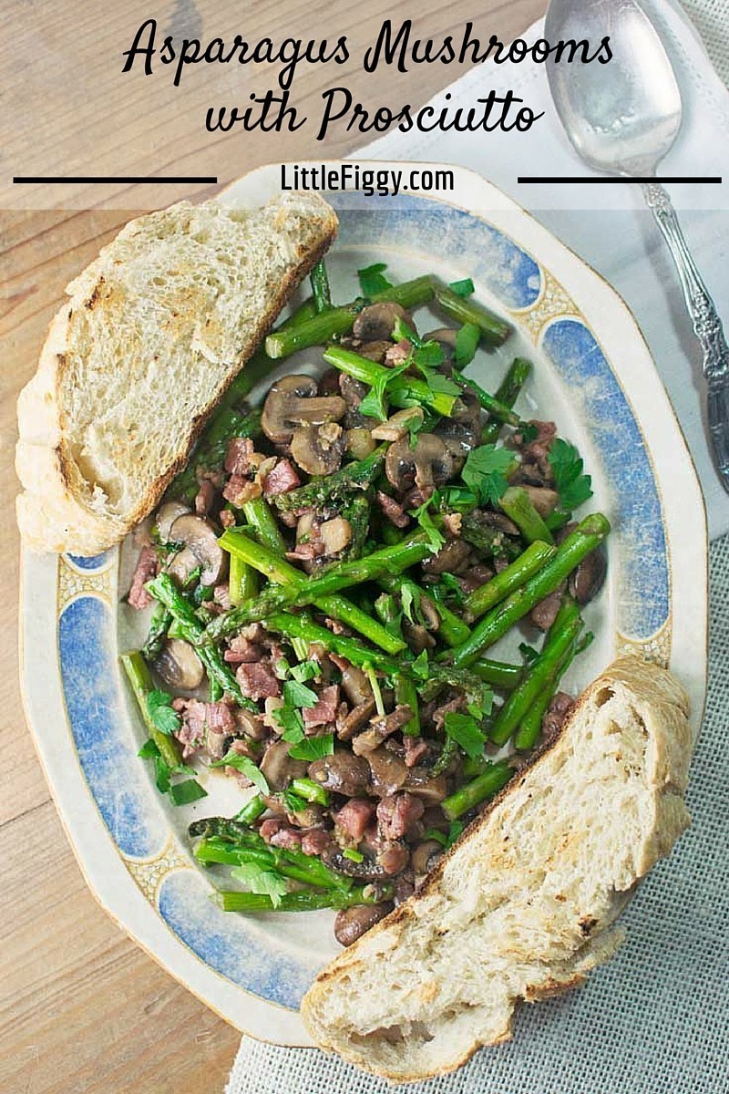 #Asparagus - #Mushrooms - @LittleFiggyFood