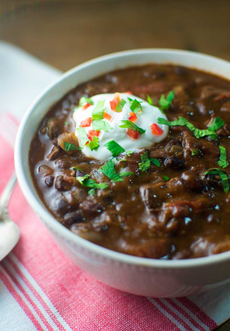 #SlowCooker - #Chili - #TexasStyleChili - @LittleFiggyFood