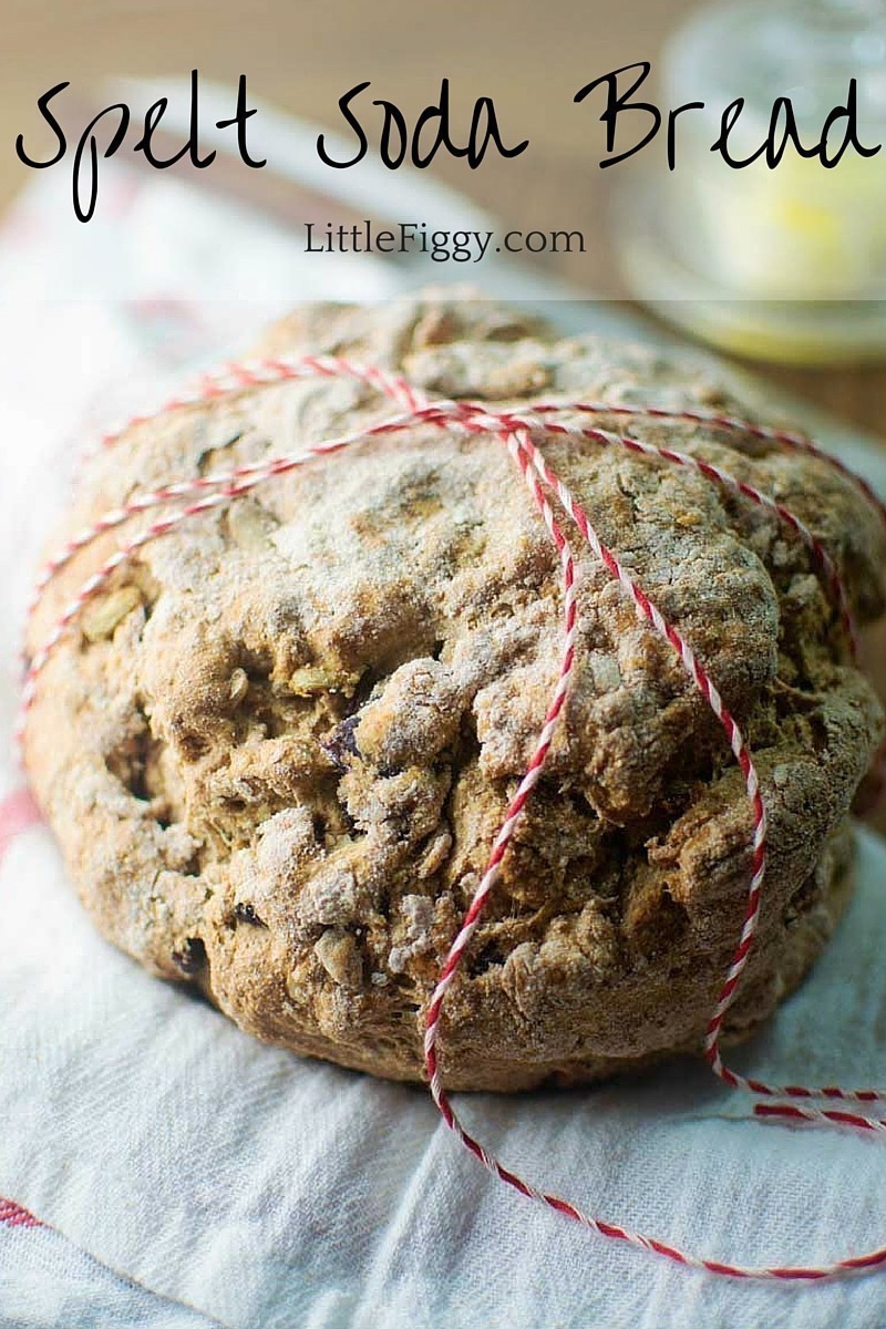 #SodaBread - Spelt Soda Bread - @LittleFiggyFood