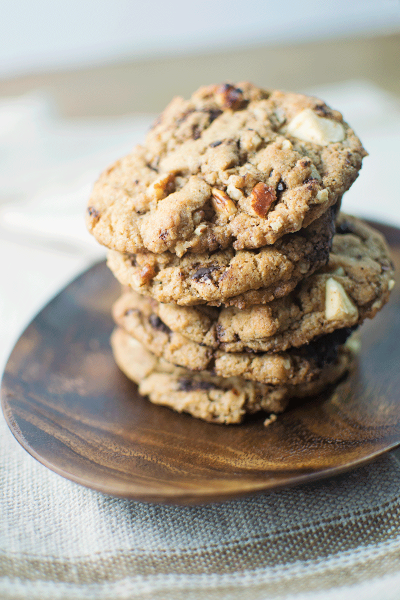 pile of spiced chocolate cookies - cookie decorating ideas