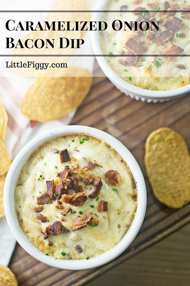 #Holiday Food - #Party Food - #OnionDip - @LittleFiggyFood