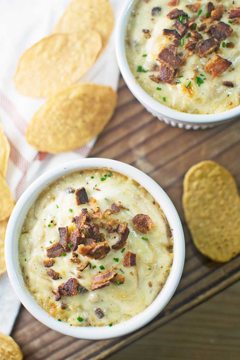 #Holiday Food - #Party Food - #OnionDip - @LittleFiggyFood