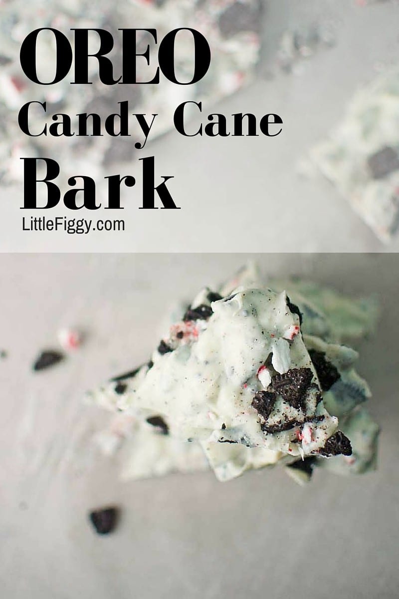 #Nabisco - @LittleFiggyFood - #Holidays - #Oreos - Oreo Candy Cane Bark