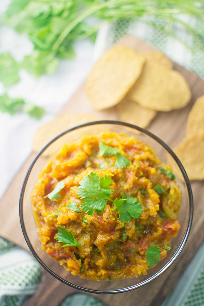 #Salsa - @LittleFiggyFood - Roasted Butternut Salsa #FoodShouldTasteGood