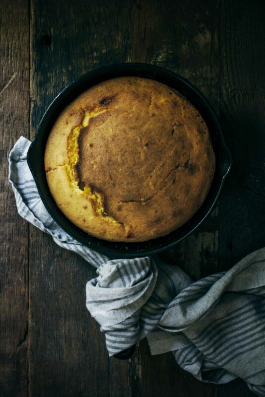 Skillet cornbread recipe