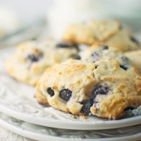 Blueberry Lemon Ricotta Scones