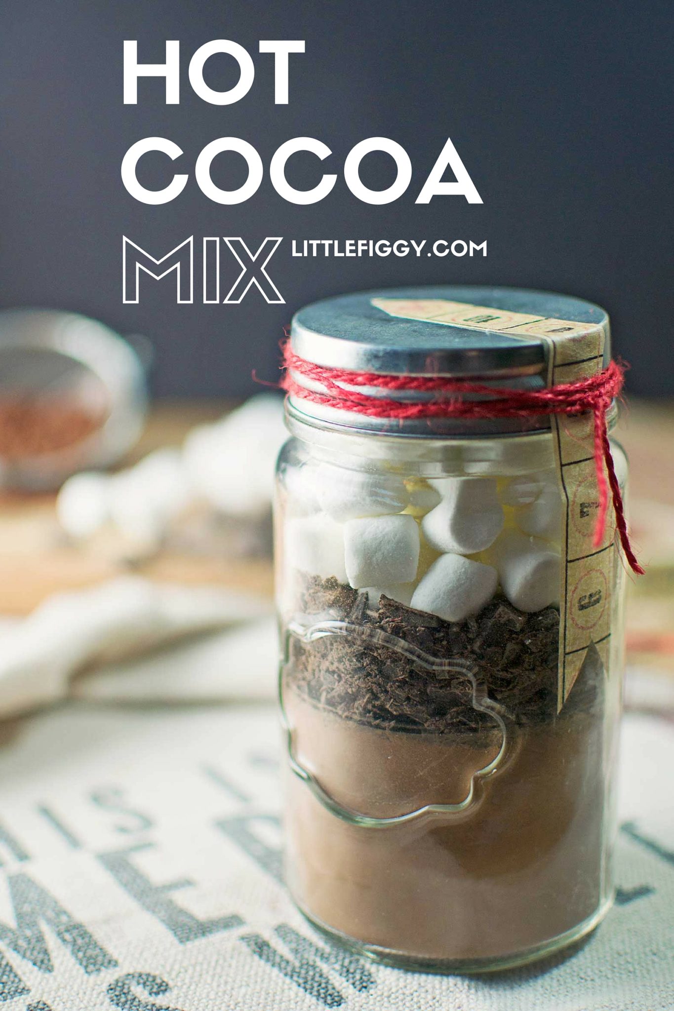 Hot Cocoa Mix - #HotCocoa - #GiftsFromTheKitchen - @LittleFiggyFood