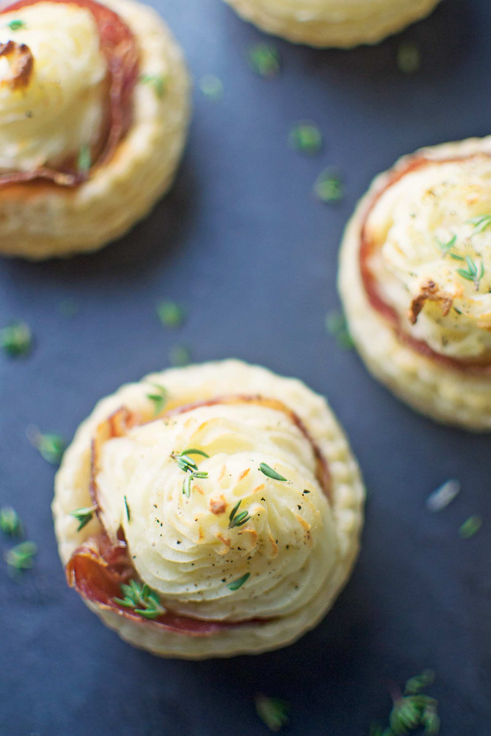 Rustic Potato Tarts - #BeholdPotatoes - @LittleFiggyFood