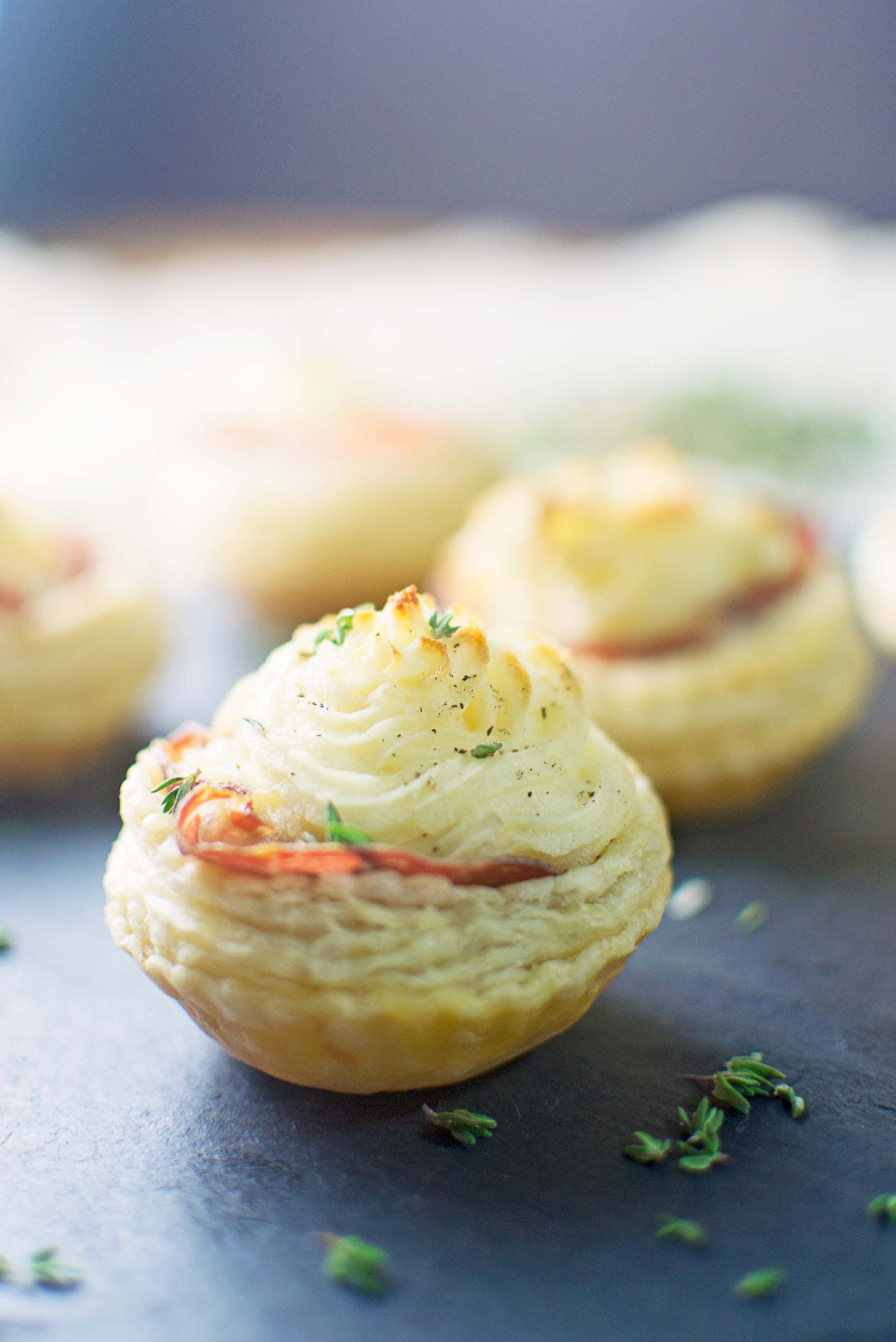 Rustic Potato Tarts - #BeholdPotatoes - @LittleFiggyFood