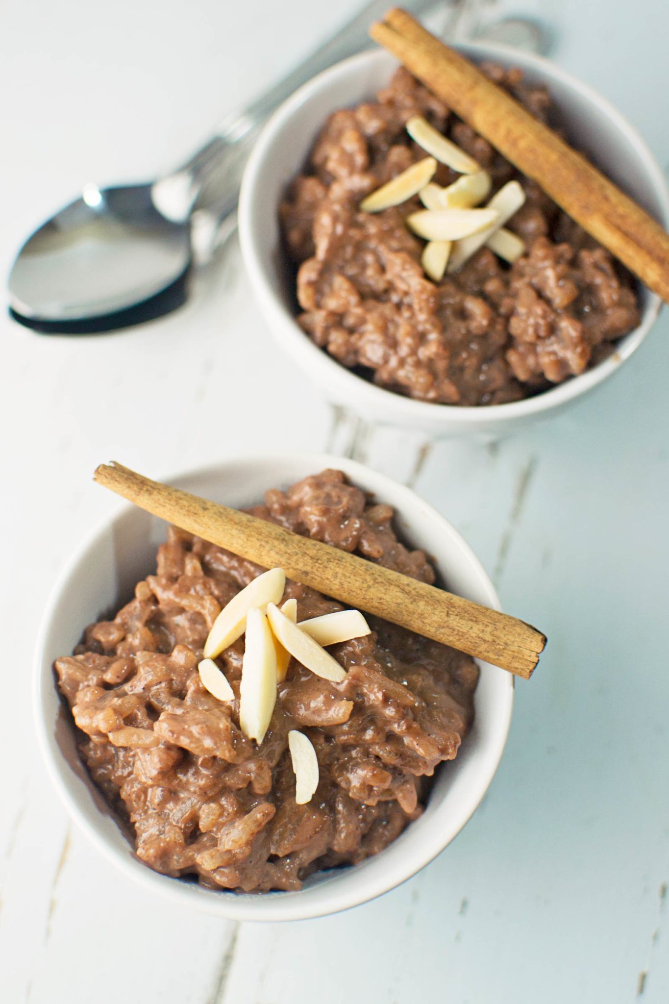 #Chocolate Rice Pudding - @LittleFiggyFood - #Dessert