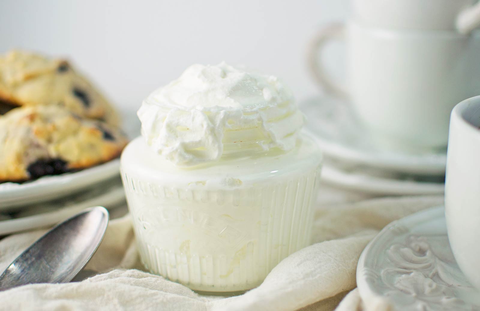 Cheats Clotted Cream - #Cream - @LittleFiggyFood