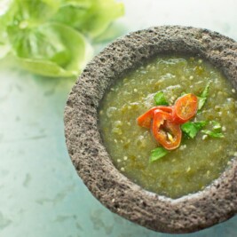 Salsa Verde, @LittleFiggyFood, #Salsa