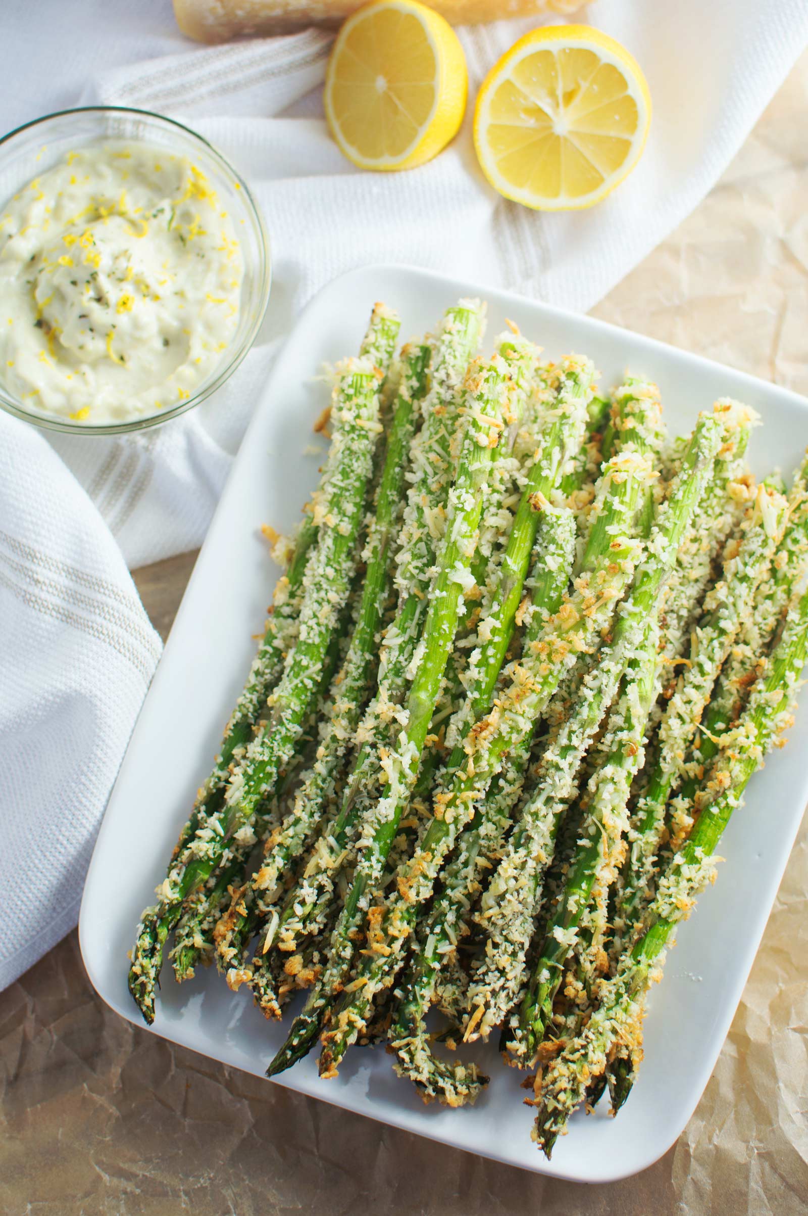 Asparagus Parmesan Fries #Recipe - @LittleFiggyFood