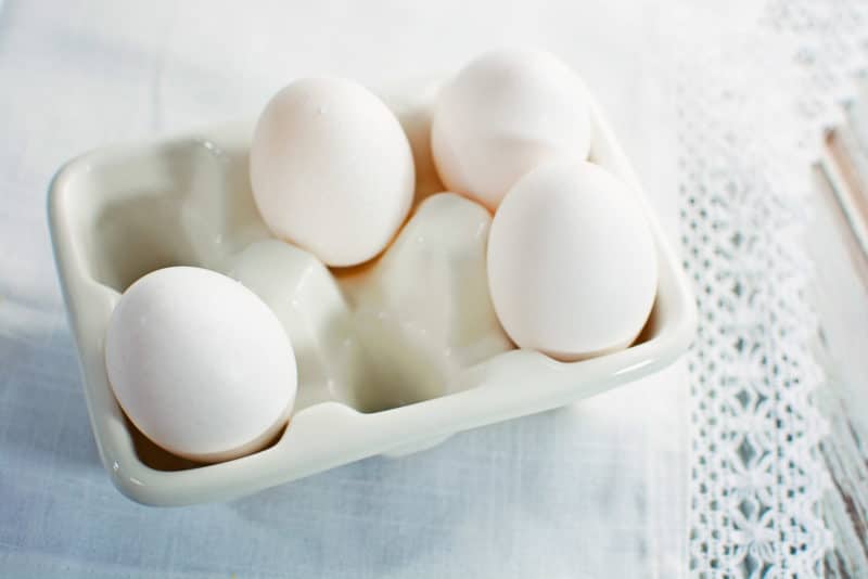 Eggs Ready for Icebox lemon Pie Ice Cream recipe from @LittleFiggyFood.