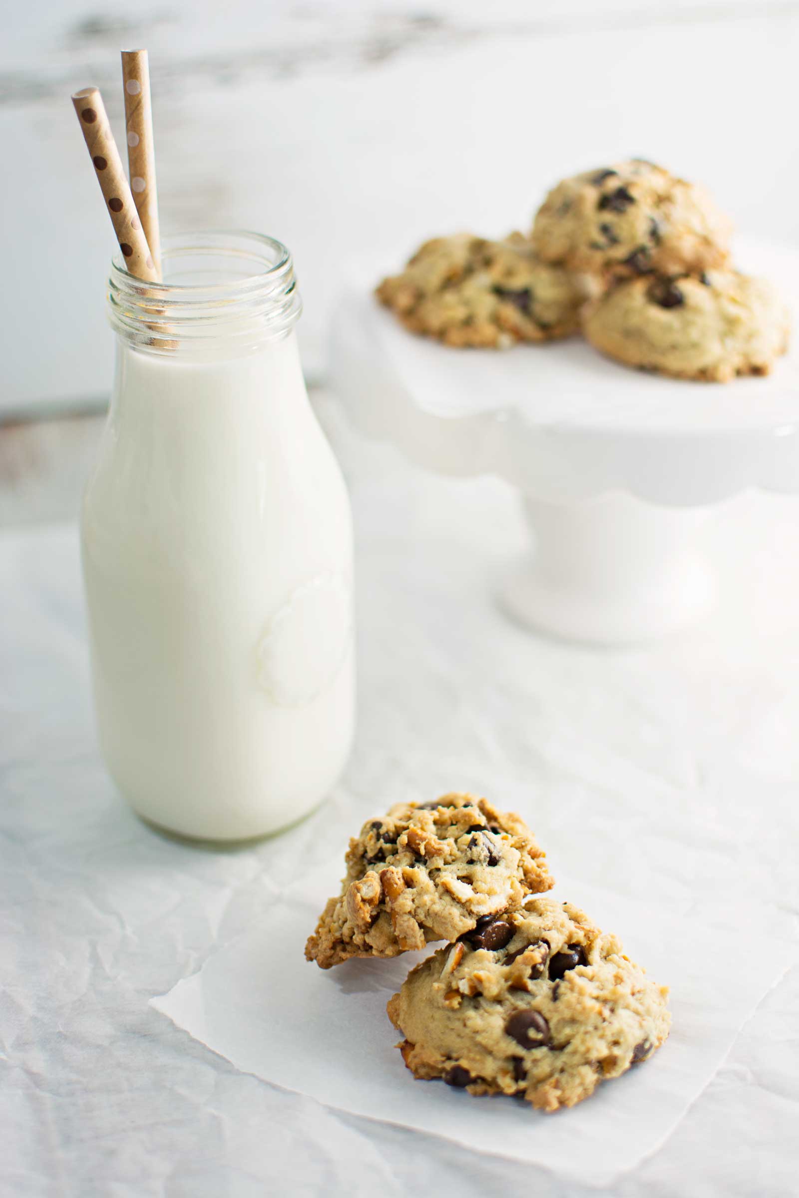 Chocolate Chip Pretzel Cookies