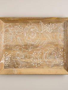 Fortress Bouquet Wooden Tray