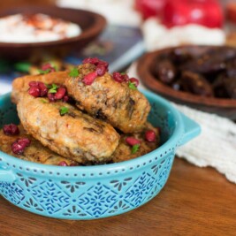 Kofte Turkish Meatballs & My Bohemian Kitchen Update from Cost Plus World Market - Check out how I gave my kitchen a #fallrefresh - @LittleFiggyFood
