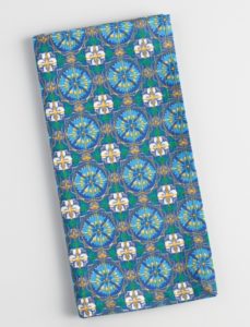 Teal Nomad Napkins