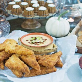 Celebrating "The CMA Awards" this year with Fried Cheese Grits & Beer Bacon Cheese Dip! With #worldmarkettribe & the #CMAAwards50 #ad