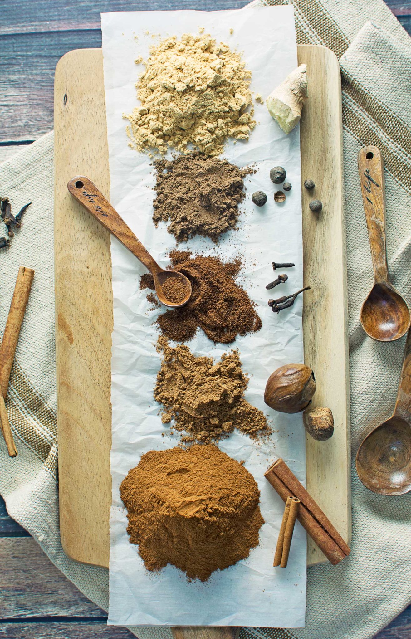 Pumpkin Pie Spice Blend, so easy to make and is perfect for all of your favorite traditional and not so traditional fall dishes, from pumpkin pie to curry. Making your own blends also makes for great Gifts from the Kitchen! Recipe @LittleFiggyFood