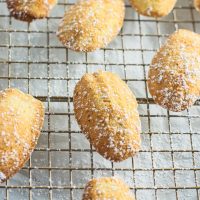 Madeleines with Hazelnuts and Honey