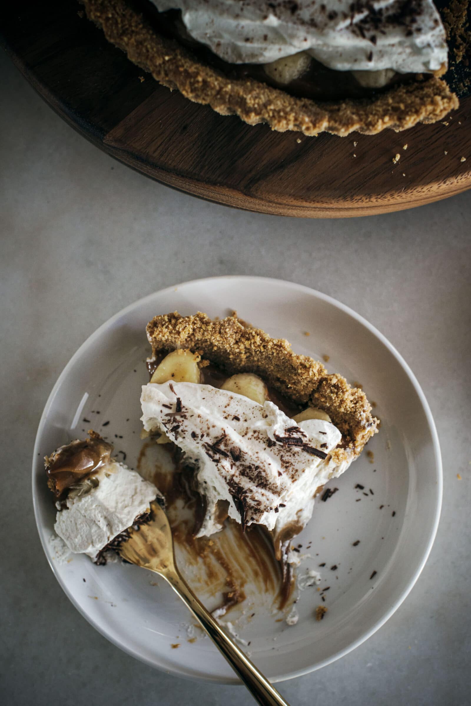 Slice of Banoffee Pie