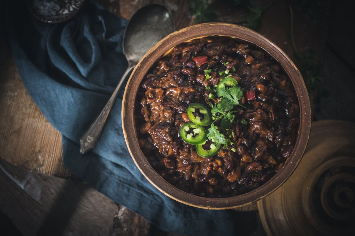 Dish of smoky summer sides recipe